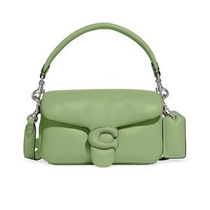 Coach Mini Pillow Tabby in Pistachio
